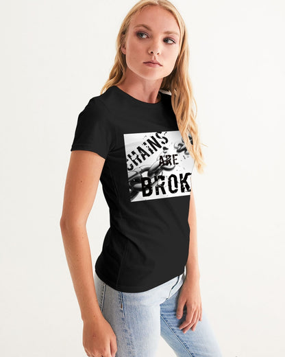 Chain's are Broken Women's Graphic Tee