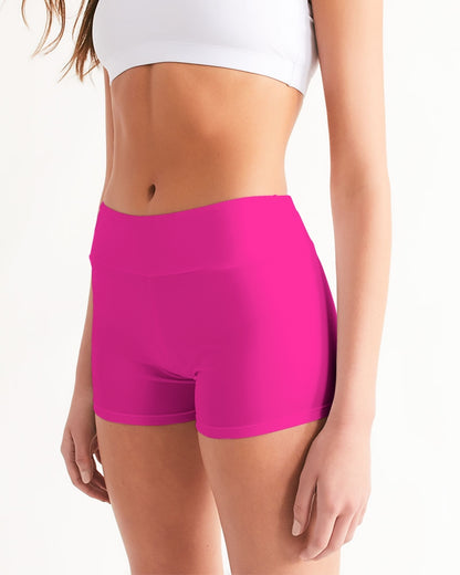 Azalea Women's Mid-Rise Yoga Shorts