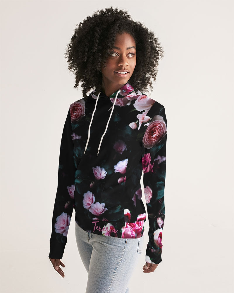 Dark Floral Women's Hoodie