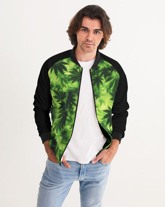 Green Men's Bomber Jacket