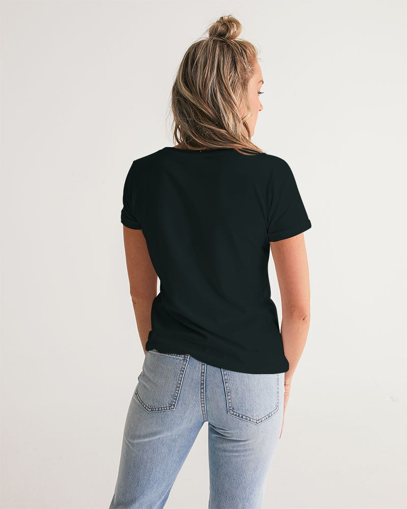 BLACK LIVES MATTER Women's V-Neck Tee