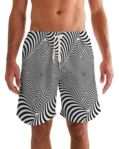 Optical illusion Men's Swim Trunk