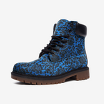 Chandelier Blue Casual Leather Lightweight boots