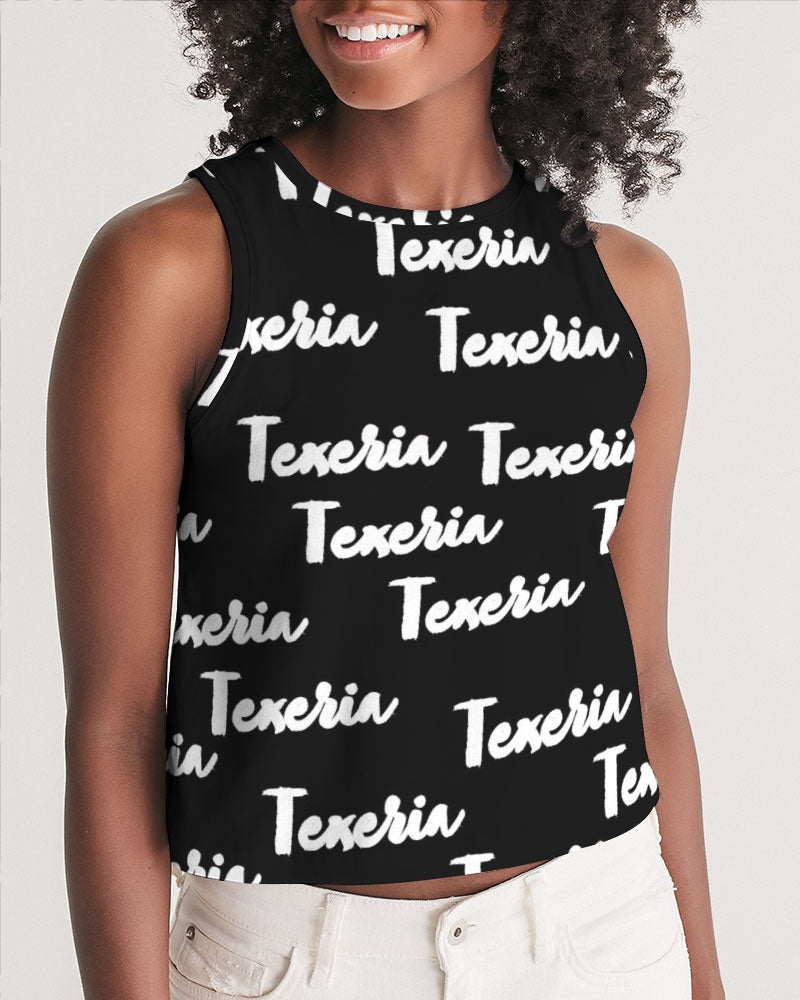 Texeria Print Women's Cropped Tank