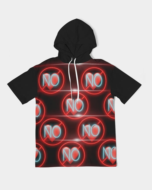 No love 3 Men's Premium Heavyweight Short Sleeve Hoodie