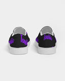 Texeria Monogram purple Women's Slip-On Canvas Shoe