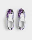 Purple Flower Women's Athletic Shoe