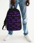Texeria Monogram purple Small Canvas Backpack