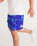 Crystal Blue Men's Jogger Shorts