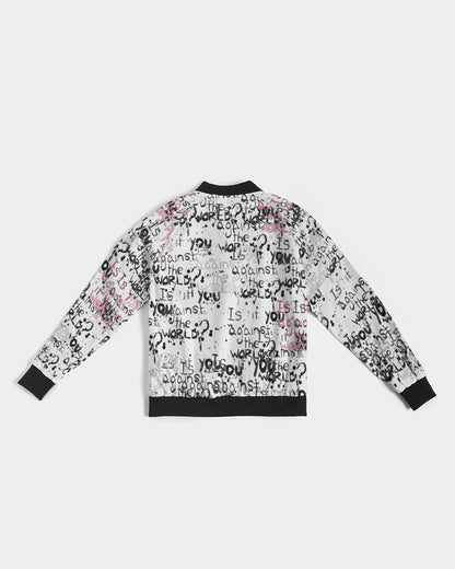 Graffiti Women's Bomber Jacket