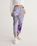 Purple Flower Women's Track Pants