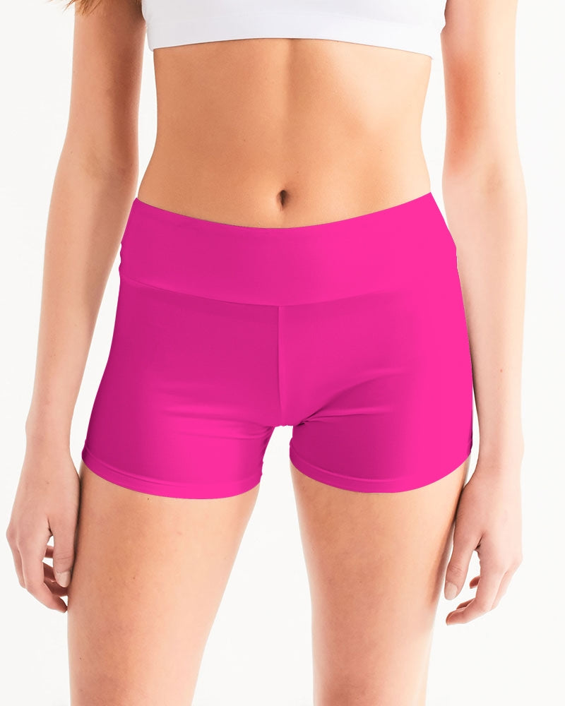 Azalea Women's Mid-Rise Yoga Shorts