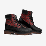 Chandelier Red 2 Casual Leather Lightweight boots