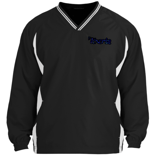 Azul Tipped V-Neck Windshirt
