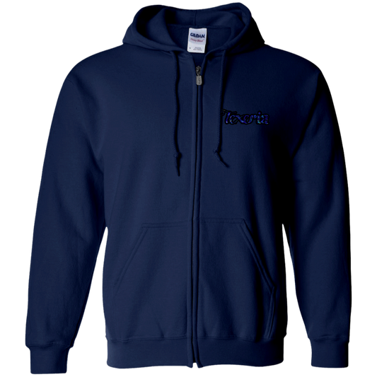 Azul Texeria Zip Up Hooded Sweatshirt