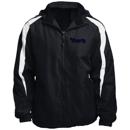Azul  Fleece Lined Colorblocked Hooded Jacket