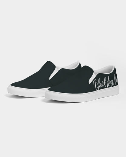 BLACK LIVES MATTER Men's Slip-On Canvas Shoe