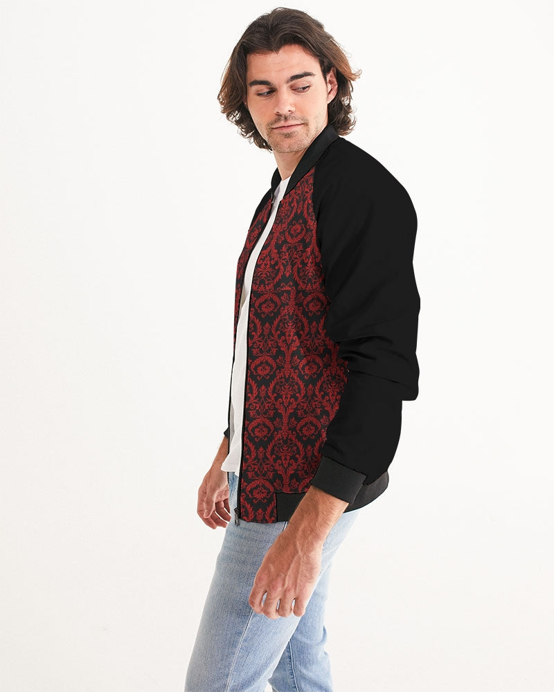 Chandelier Red Men's Bomber Jacket