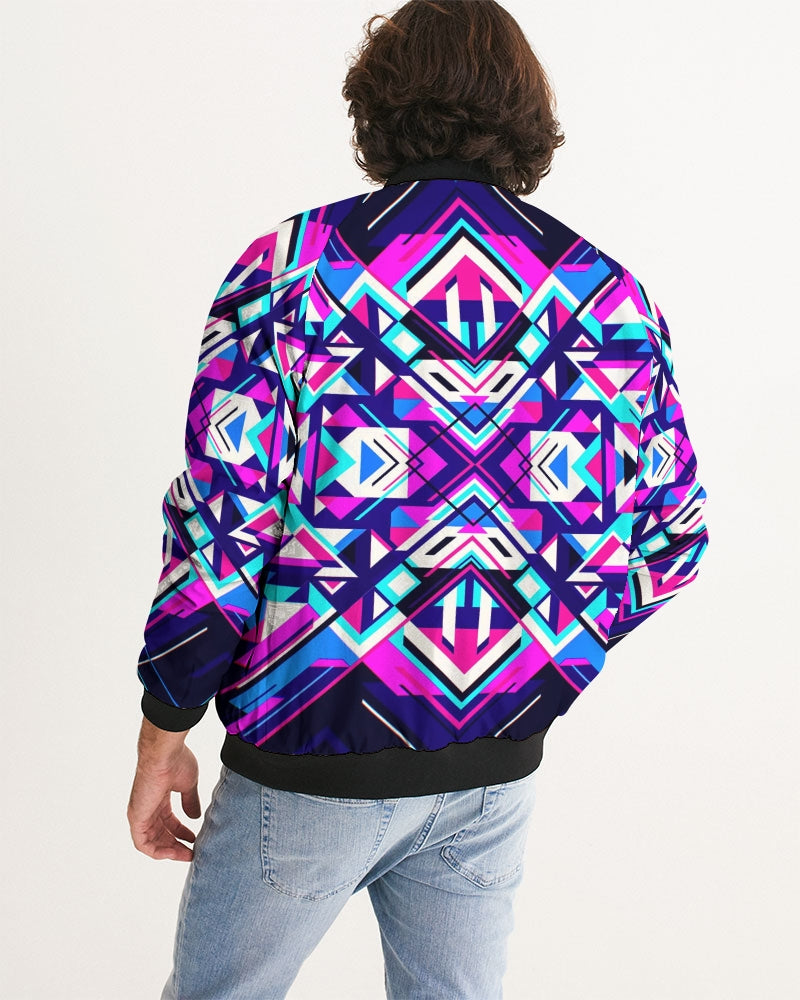 Aztec pink Men's Bomber Jacket