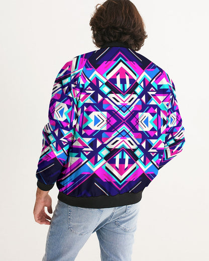 Aztec pink Men's Bomber Jacket