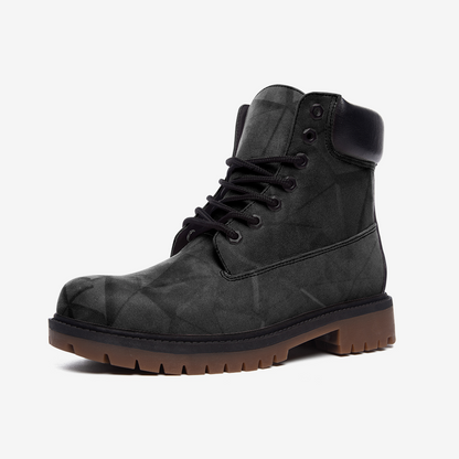 3D Triangle Casual Leather Lightweight boots