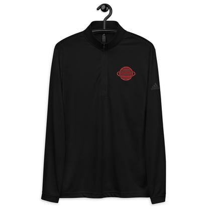 Saturn Quarter zip pullover (Red)