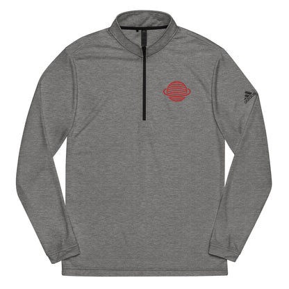 Saturn Quarter zip pullover (Red)