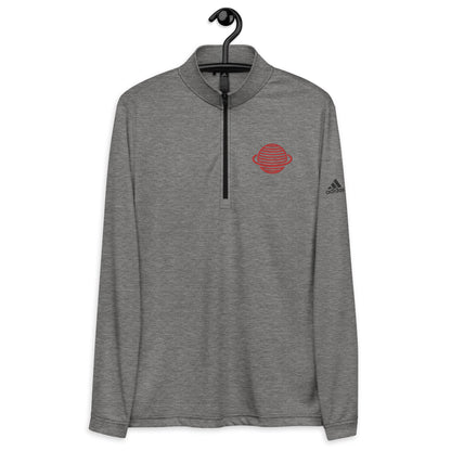Saturn Quarter zip pullover (Red)