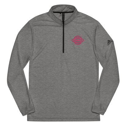 Saturn Quarter zip pullover (Pink)