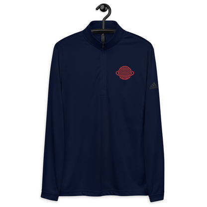 Saturn Quarter zip pullover (Red)