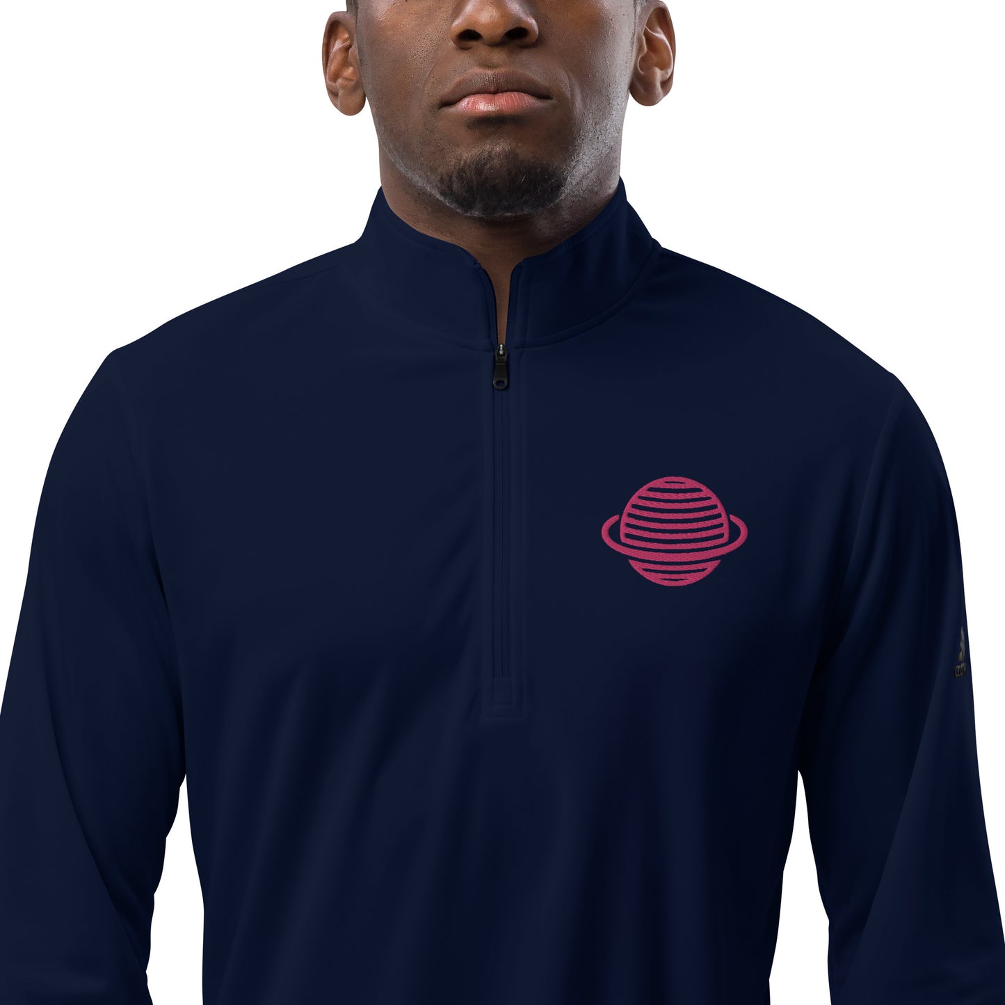 Saturn Quarter zip pullover (Pink)