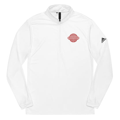 Saturn Quarter zip pullover (Red)