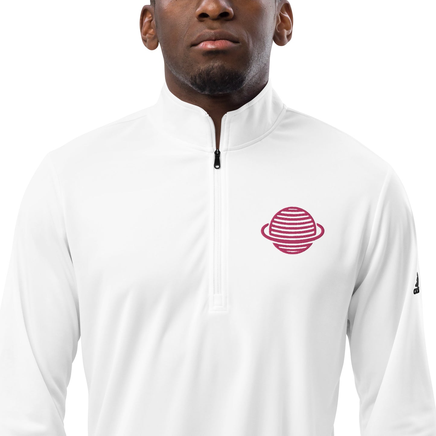 Saturn Quarter zip pullover (Pink)