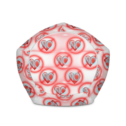No Love 2 Bean Bag Chair Cover