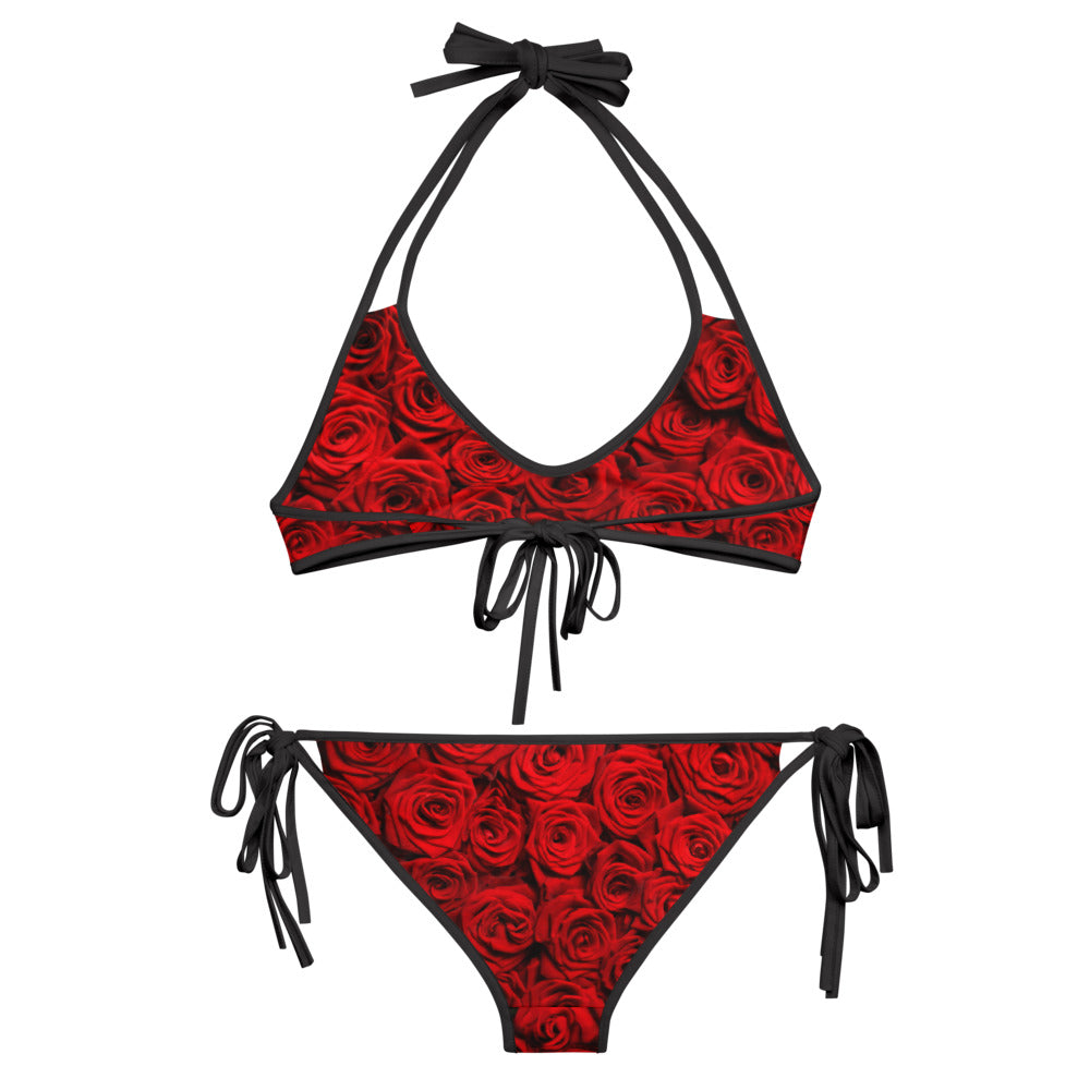 Red rose Bikini