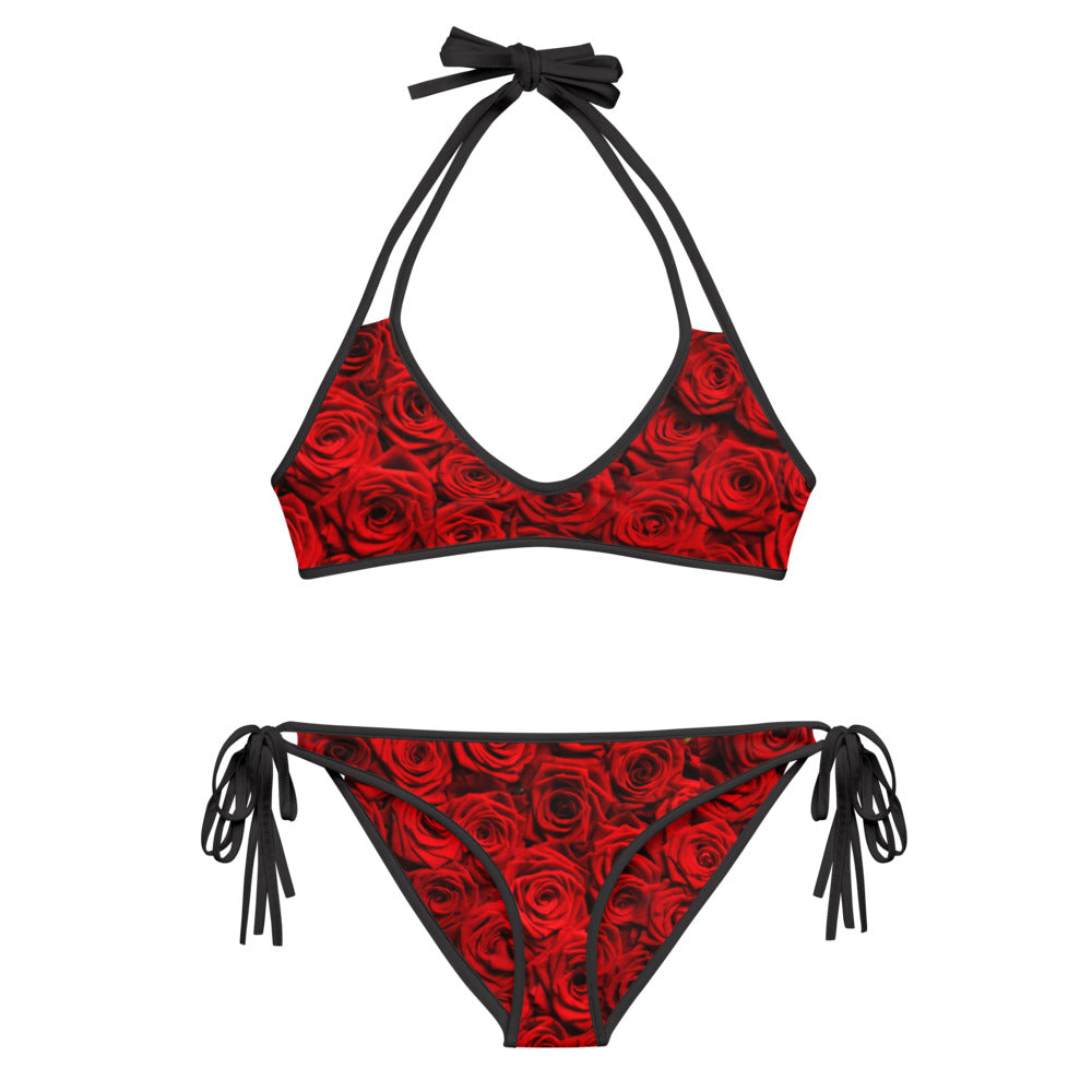 Red rose Bikini