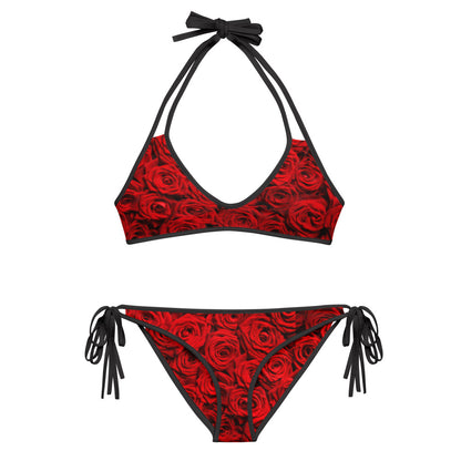 Red rose Bikini