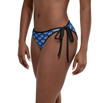 Poly Love Blue Bikini Bottom
