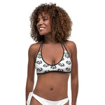 Poly Love White Bikini Top