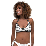 Poly Love White Bikini Top