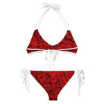 Red rose Bikini