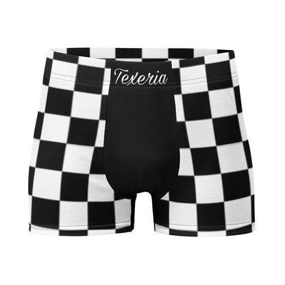 Checkered Black Boxer Briefs