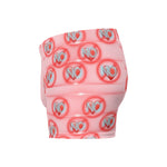 No Love 2 Pink Blue Boxer Briefs