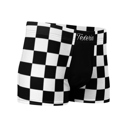 Checkered Black Boxer Briefs