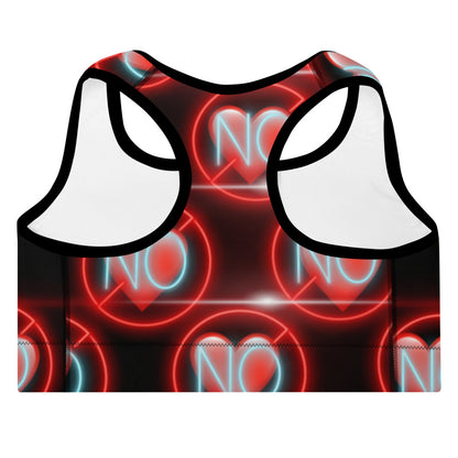 No Love 3 Padded Sports Bra