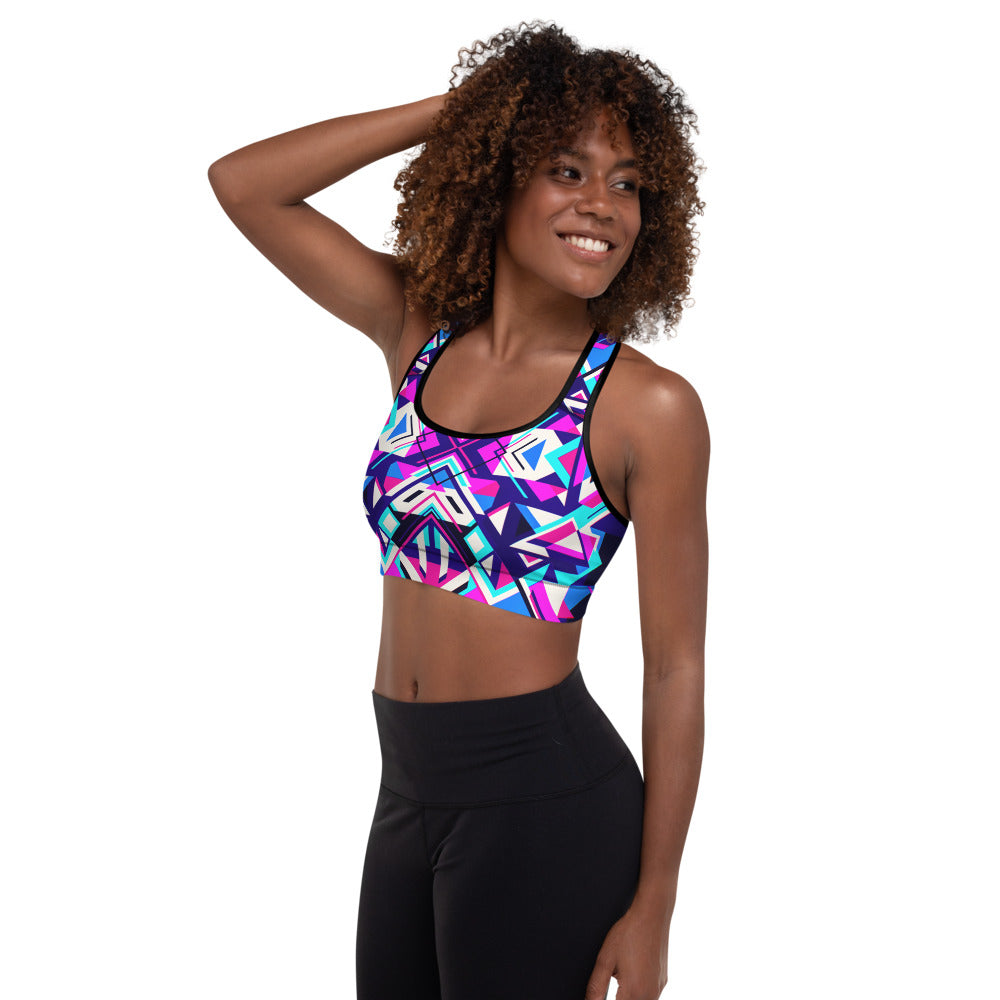 Aztec Pink Sports Bra