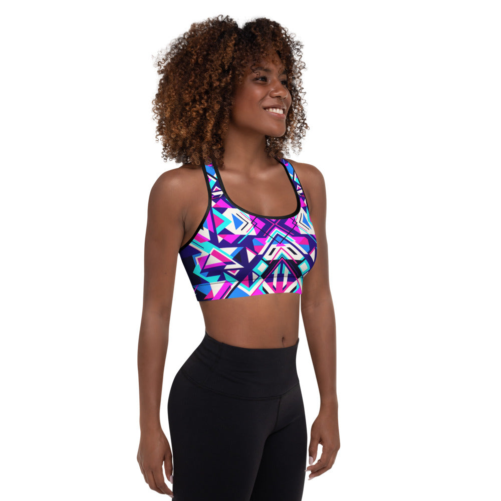 Aztec Pink Sports Bra