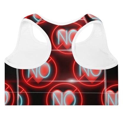 No Love 3 Padded Sports Bra