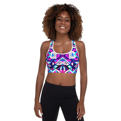 Aztec Pink Sports Bra