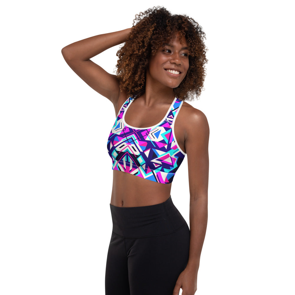 Aztec Pink Sports Bra